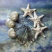 Starfish Seashell Crystal Hairpins - Mermaid's Crystal Treasure