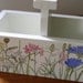 Painted Furniture Botanical Garden Storage Box Farmhouse Cottage Planter