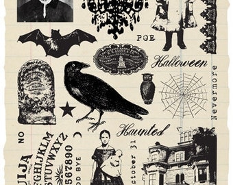 Haunted - Rubber Stamp Collection