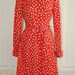 Rattle His Cage - 60's Pop'n Red Day Dress