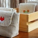 Fox embroidery little purse