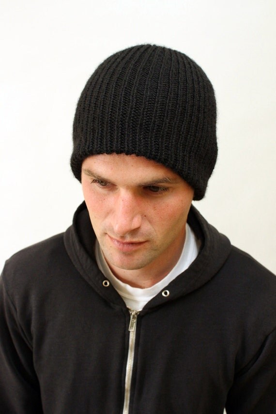KNITTING PATTERN // Joe hat // simple ribbed toque PDF