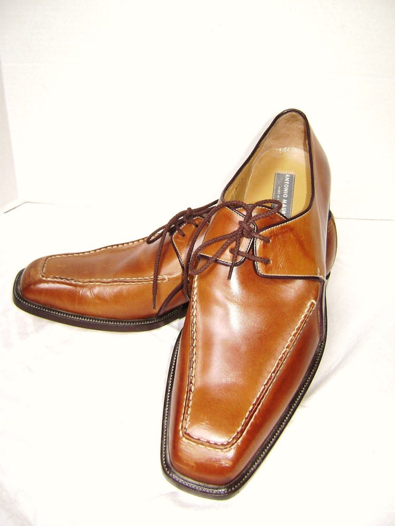 Vintage Antonio Maurizi shoes  made in Italy Pristine square