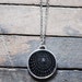 Dollybird Preserved Spider Web Necklace Medium 1 1/2 inches