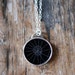 Dollybird Preserved Spider Web Pendant 1 inch