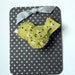 Handmade Felt Brooch or Pin - A Little Green Bird with Embroidered and Beaded Embellishments