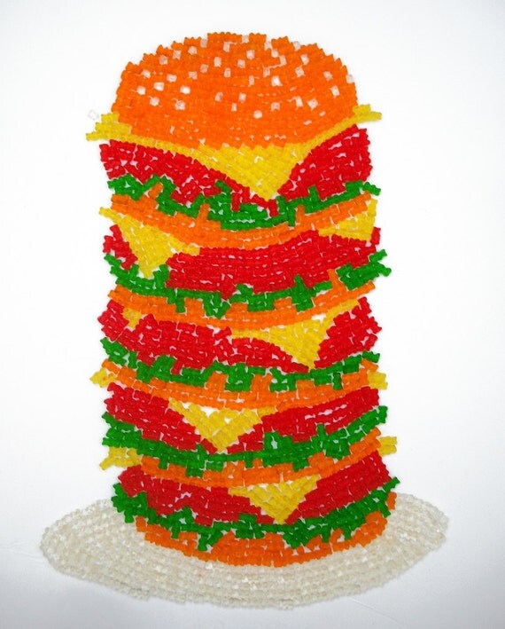 bear burger plush