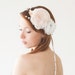 Wedding, Bridal Fascinator, Head Piece, Floral Hair Piece, Hair Flower, ivory - Innocence