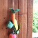 SALE Stuffed Veggies decor, unbreakable fabric food