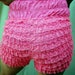 Pink Ruffled Rockabilly Bloomers