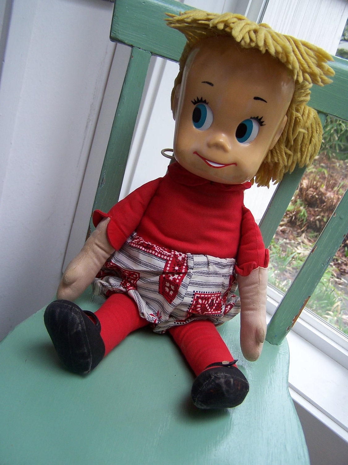 talking doll with pull string