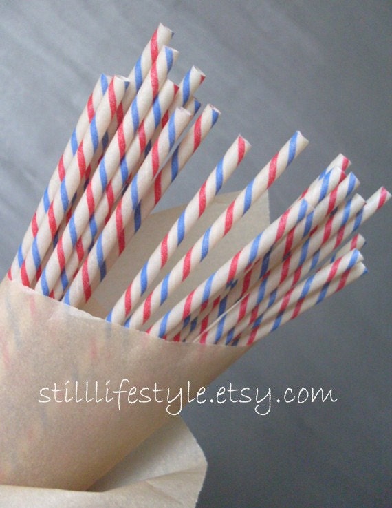 Vintage Paper Straws 5