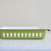Enamelware Cathrineholm Lotus Lasagna Roasting Casserole Pan, Olive Green and White, Grete Prytz, Kittelsen, Retro Scandinavian Kitchen