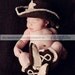 Baby Cowboy Hat and Boots Chocolate Brown And Tan Newborn and beyond
