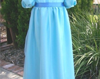 Wendy Costume Peter Pan Child sizes from 2T to 8 Years Wendy Darling child costume