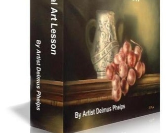 Painting instruction, Delmus Phelps, Oil Painting Techniques, Oil painting lessons, paint realism, instant access, e-Book, art lessons