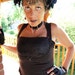 Under Bust Vest - Steampunk Corset - Upholster - Bolero - Victorian - Bohemian - Brown Pin Strip - Pixie - Size X- Small (LAST ONE)