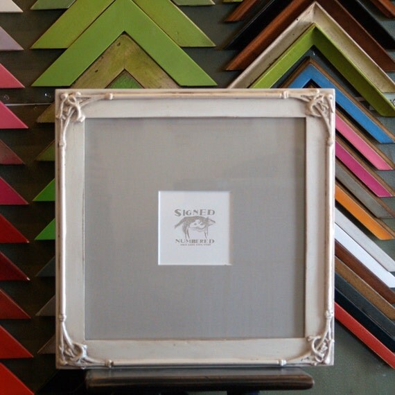 Items similar to 12x12" Square Picture Frame in Fancy Trim Style with