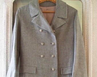 Popular items for grey wool coat on Etsy