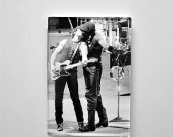 Bruce Springsteen and Clarence Clemons The Kiss