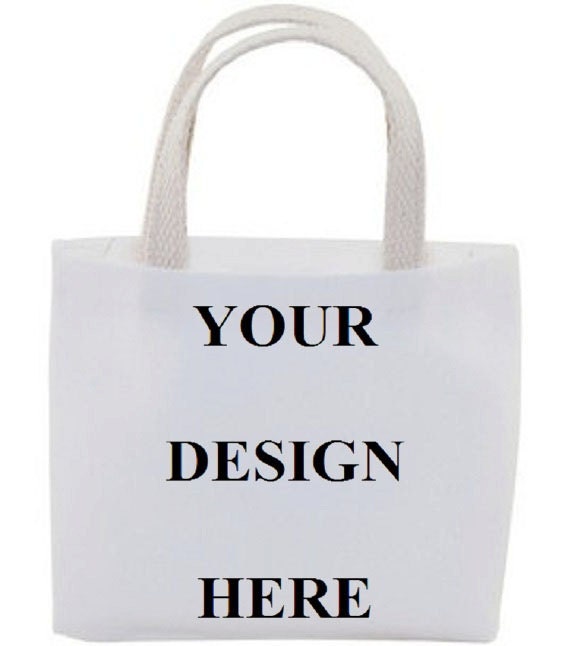 Custom Gift Bag Cotton Canvas Tote Bag Mini Tote Bag