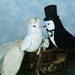 Wedding Cake Topper Mr and Mrs Bird