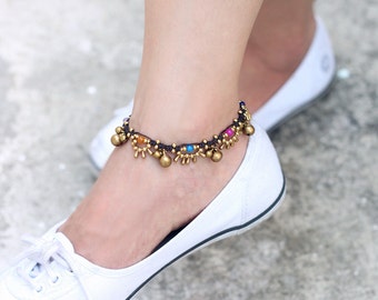 Lace Water Drop Candy Anklet