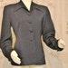 JACKET - Nipped Waist Navy Circa 1940's