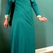 RESERVED for NIKI | Vintage Dress: Gay Gibson Teal Gown and Bolero