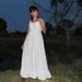 70s Maxi Dress Wedding Corset Gunne Sax White Lace Sleeveless Romantic 1970s Small XS