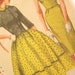 Simplicity 1412: 1950's Vintage Full Skirt Dress Pattern or Pencil Skirt Bust 36