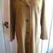 Cashmere Coat Vintage Camel SALE / Downton Abbey to Mad Men / Overcoat Trenchcoat Trench Winter Autumn