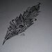 RESERVED for Elizabeth Custom Ink Drawing Black & White Commissioned Artwork GREAT TATTOO Designs
