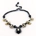 A Face to Remember. Cameo Statement Necklace. From Vintage Lucite and Rhinestone Jewelry, Repurposed.