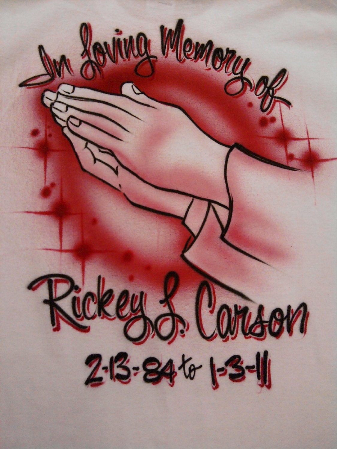 airbrush in loving memory