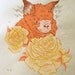 RESERVED for Meghan - LAST ONE Red Bat - Limited Edition Original Print