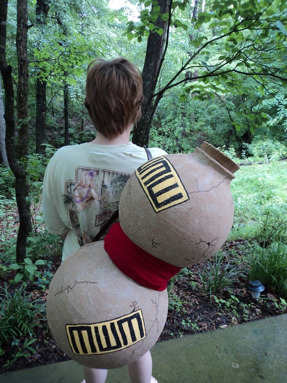 Gaara's Gourd Cosplay Naruto anime props cosplay