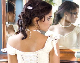 Ready to Wear Evangeline Off-Shoulder Bridal Corset Your Size