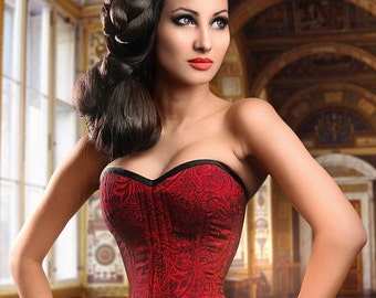 Meschantes Ready to Wear Contessa Overbust Corset - Your Size Choose from over 300 fabrics