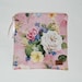 Reusable Sandwich Bag - Shabby and Chic Roses