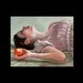 Snow White -- signed Print of an Original Oil Painting by Liese Chavez