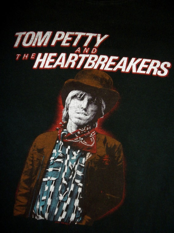 AUTHENTIC Tom Petty and the Heartbreakers Tshirt 1983