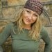 MOTHER EARTH beanie hat adults Cotton BEANIE Brown beanie Kufi hat Skullcap Brown hat made to order
