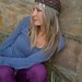 BOHO CHIC BEANIE earthy brown green cotton hat Crochet Beanie Kufi hat hippie bohemian Skullcap made to order