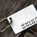 At This Place - Latitude/Longitude Custom Keychain - Perfect for Weddings, Anniversaries