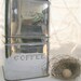 Vintage Canisters MidCentury Chrome Shiny Coffee Tea Clean Art Deco Styling from Tessiemay