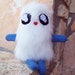 Cute faux fur plush alien SALE CLEARANCE