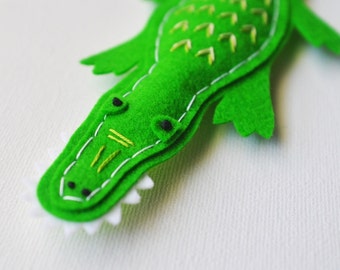 stuffed alligator crochet pattern