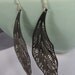 Earring: Silver Leaf