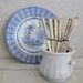 6 Vintage Mismatched Silver plate Dinner Knives